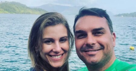 “Homem leve, respeitoso”, diz esposa de Flávio após atrito com Michelle
