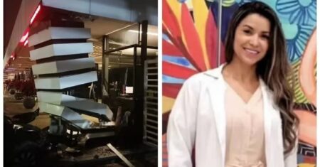 Mulher morre após carro atingir pilastra da portaria do condomínio em Alphaville | RepórterMT
