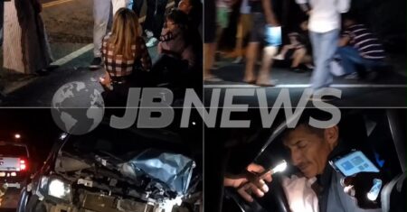 Seis pessoas ficam feridas em grave acidente na rodovia entre Várzea Grande e Livramento; motorista precisou ser retirado das ferragens