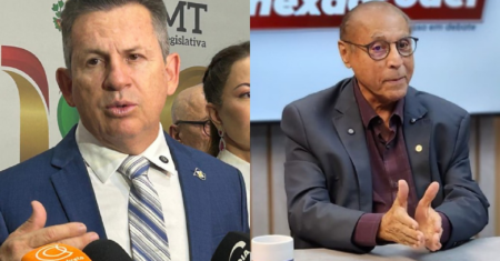 “Está falando muita bobagem”, diz Mauro Mendes após Júlio Campos ameaçar barrar sua candidatura ao Senado | RepórterMT