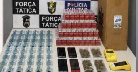 Suspeita de feminicídio leva PM a tabacaria e expõe esquema de cigarros piratas em Rondonópolis