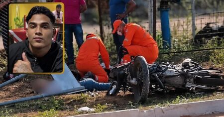 Motociclista se envolve em gravíssimo acidente com carro e morre no Hospital Regional; imagens fortes