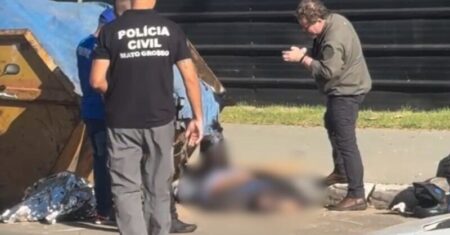 Motociclista morre ao colidir contra caçamba e acidente intriga autoridades em MT; vídeo