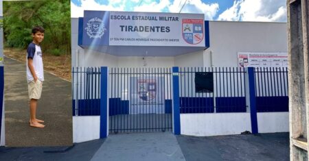 Um dia após completar 13 anos, aluno morre durante aula de basquete em escola militar de Mato Grosso
