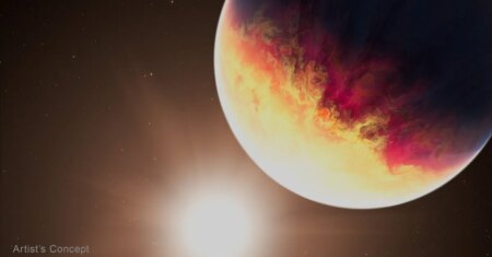 Exoplaneta quatro vezes maior que Júpiter está sendo “torrado” no calor