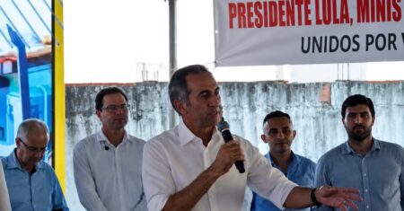 Ministro transforma agenda do Novo PAC da Saúde em palanque para defender governo Lula em Mato Grosso “Moralizou o Brasil”