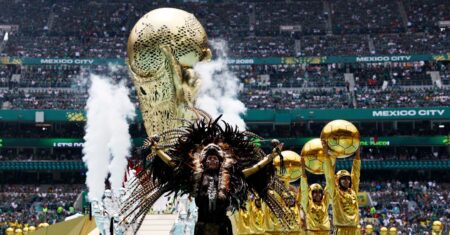 Mais de 85 mil pessoas assistem à abertura da Copa 2026 no México