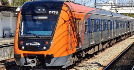 Linha 7-Rubi opera com lentidão após falha em trem de carga em São Paulo