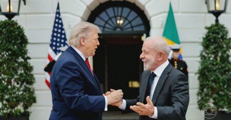 Lula e Trump no G7: governo vê chance de reunião na França