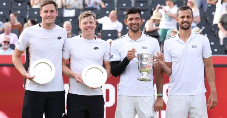 Arevalo e Pavic batem a dupla número 1 e são campeões de Queen’s