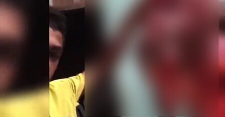 Cena de horror: jovem mata idoso após caso homoafetivo e aparece em vídeo com o corpo esquartejado