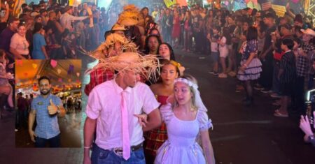 SÃO JOÃO: Famílias lotam Festa Junina dos bairros Primavera e Hortências em noite de muita alegria