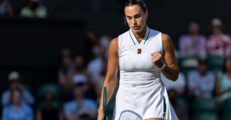 Sabalenka aprova estreia e elogia autoconfiança da rival