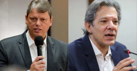 Vox Brasil: Tarcísio tem 51,8%, e Haddad, 37,5% no 1º turno em SP