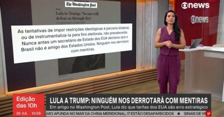 'Ninguém vai nos derrotar com base em mentiras', diz Lula em artigo no jornal Washington Post