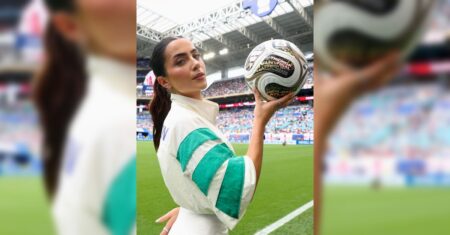 Entenda o motivo de Jade Picon ter levado a bola de Inglaterra x França na Copa