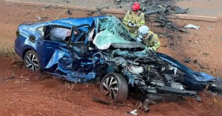 Mulher de 78 anos que dirigia BMW e matou menino em acidente no PR é condenada a pagar R$ 2 milhões