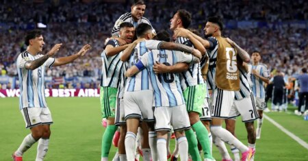 Argentina vence batalha contra gigante Cabo Verde e se classifica