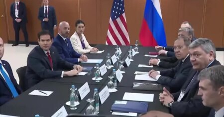 Rubio se reúne com chanceler russo em meio a conflitos no Irã e na Ucrânia