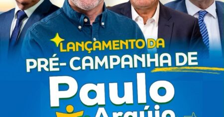 Paulo Araújo lança pré-campanha à reeleição nesta terça-feira (28), em Cuiabá