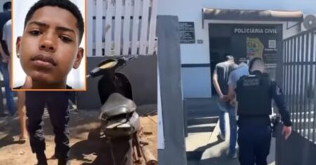 Vídeo mostra prisão de faccionados suspeitos de matar jovem cruelmente e jogar corpo em rio de MT