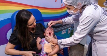 Brasil amplia vacinação contra a poliomielite com retorno da dose de reforço aos 4 anos