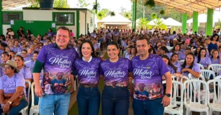 Janaina Riva roda três cidades no Oeste e cobra independência financeira para mulher do campo