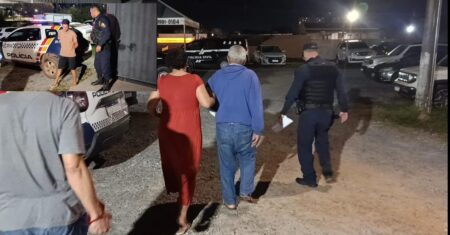 Neto é preso após atacar o próprio avô e deixá-lo ferido na cabeça no Pedra 90