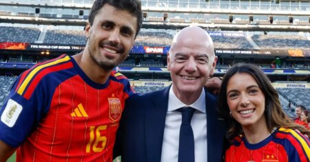 Rodri exalta Aitana Bonmatí após conquistar a Copa: “Imensa admiração”