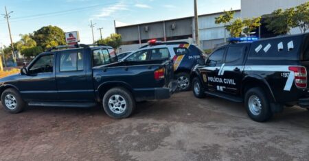 Adolescente desaparece da mãe e acaba capturado com camionete furtada na região de Rondonópolis