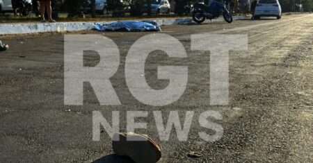 Vídeo mostra idosa morta na rua após atropelamento em MT; motorista fugiu