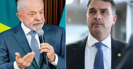 Pesquisa Datafolha com eleitores de SP: Lula e Flávio Bolsonaro empatam