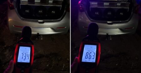 Som estrondoso de carro perturba vizinhança e dono termina preso em Rondonópolis