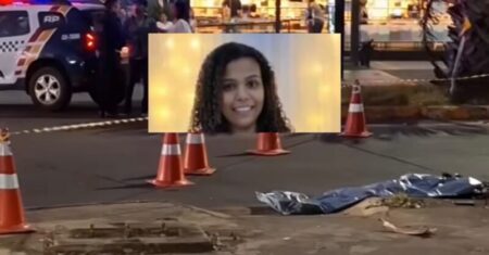 Mulher tem a cabeça esmagada e morre após acidente entre bicicleta elétrica e carreta em MT; vídeo