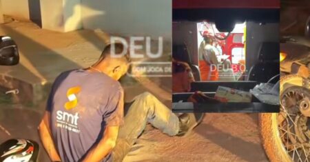 Tentativa de assassinato termina com bandido baleado pela PM e internado no Hospital Regional; vídeo