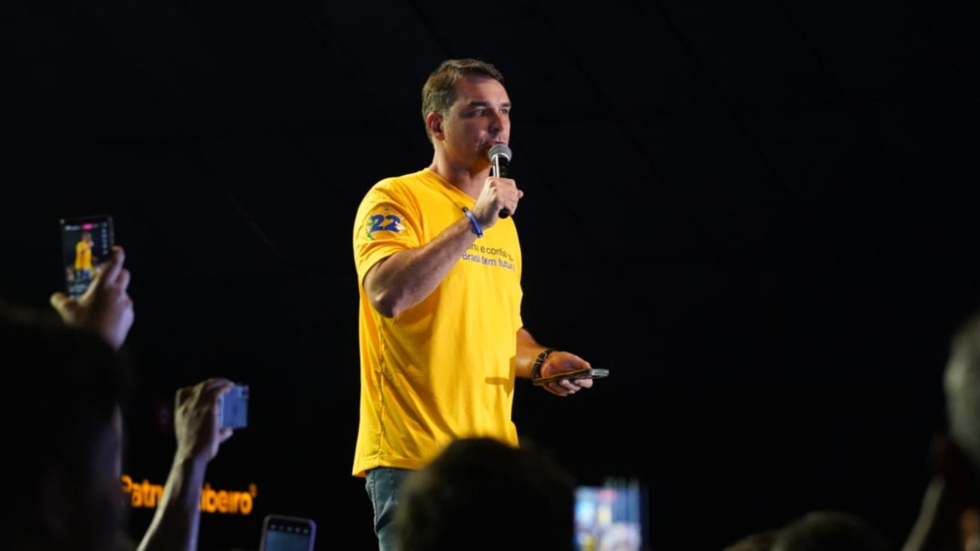 Flávio chama Moraes de “sem alma” em evento do PL no ES