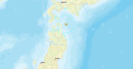Terremoto de magnitude 5,5 atinge região de Mutsu, no Japão