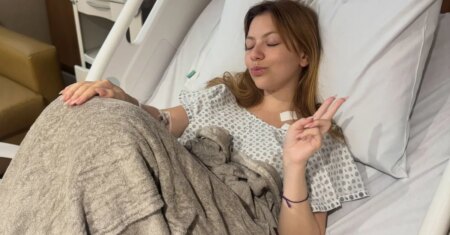 Neta de Carlos Alberto de Nóbrega mostra luta contra câncer em fotos