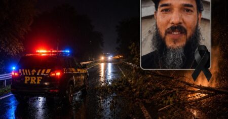 Tatuador morre após bater moto contra árvore caída em MT