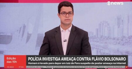 Após ameaça, campanha de Flávio Bolsonaro fala em ação ágil da Polícia e destaca episódio de 2018