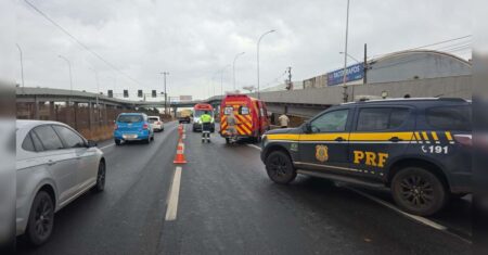 Motorista morre após sofrer mal súbito na BR-376, no Paraná