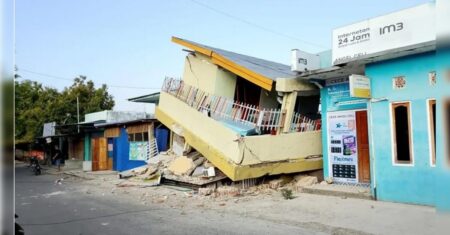 Terremoto de magnitude 7,7 atinge o Leste da Indonésia e deixa ao menos 47 mortos