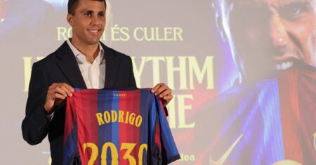 Barça anuncia oficialmente contratação de Rodri até 2030 – 18/08/2026 – Esporte
