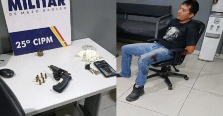 Investigação aponta ciúmes como motivação para assassinato de cabo da PM durante aula em Várzea Grande.