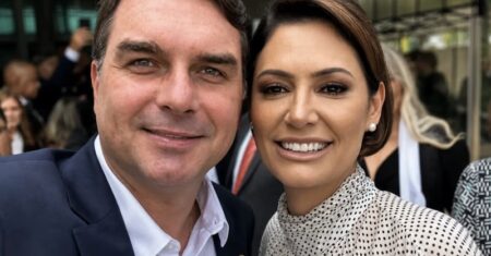 59% vê reconciliação entre Flávio e Michelle como positiva, diz pesquisa
