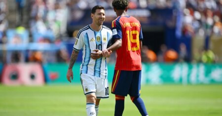 Saiba o que o árbitro falou para Messi na final da Copa do Mundo