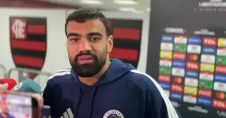 Fabrício Bruno reage às vaias da torcida do Flamengo para Gerson: “Triste”