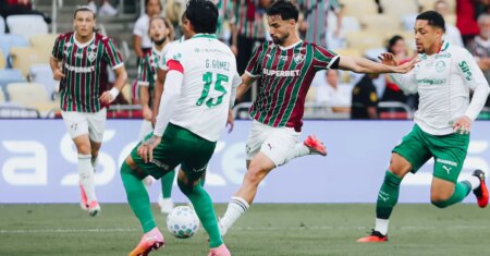 Cano decide, e Fluminense vira sobre Palmeiras no fim pelo Brasileirão