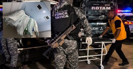Quatro morrem e um fica ferido em intenso tiroteio com a PM em Pontes e Lacerda