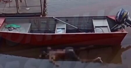 Vídeo mostra corpo em decomposição encontrado no Rio Vermelho em Rondonópolis